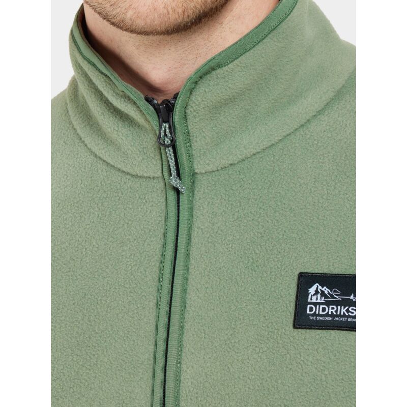 Didriksons Vito Usx Half-Zip Light Moss