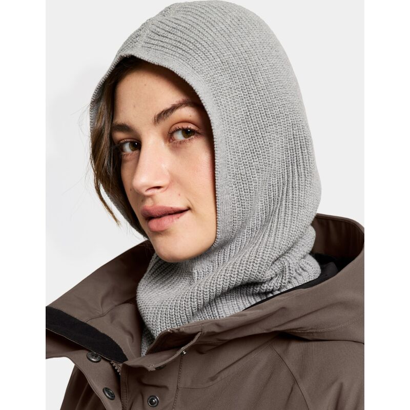 Didriksons Galia Hood 2 Grey melange