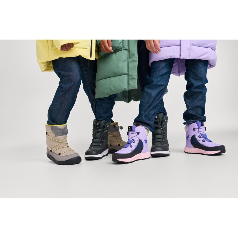 REIMA ReimaTec Barefoot Winter Boots Ensilumi Junior 5400162A Earthy Beige