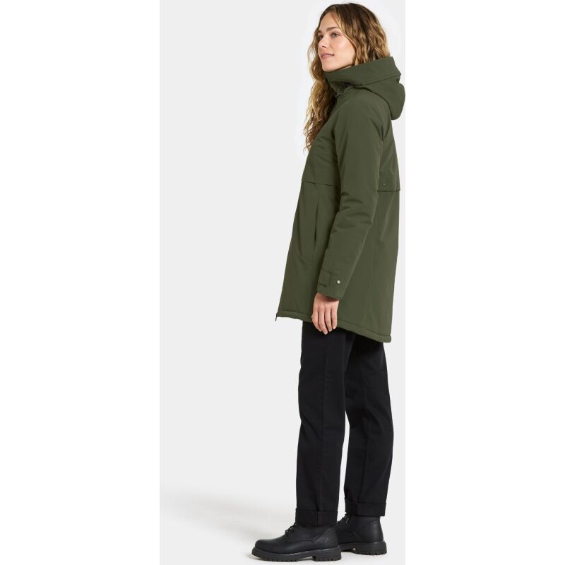 Didriksons Helle Women's Parka 6 Deep Green