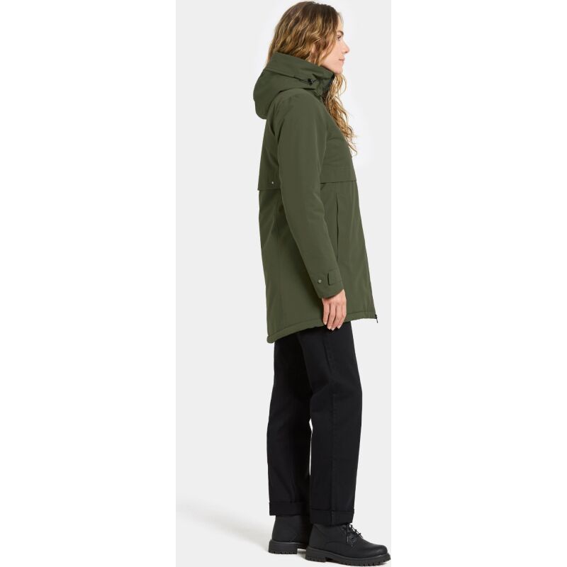 Didriksons Helle Women's Parka 6 Deep Green
