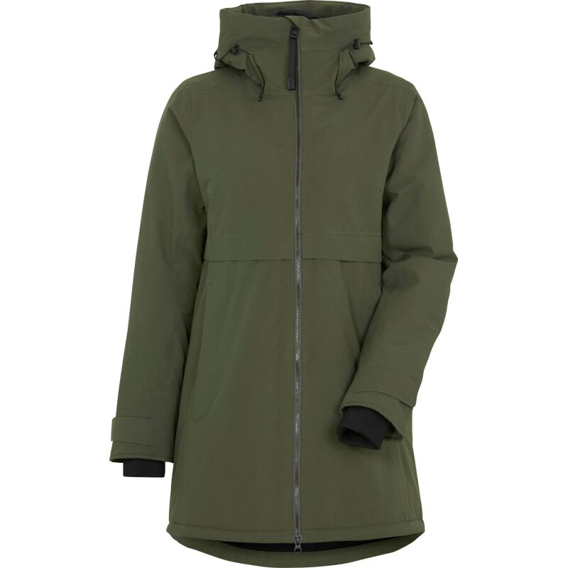 Didriksons Helle Women's Parka 6 Deep Green