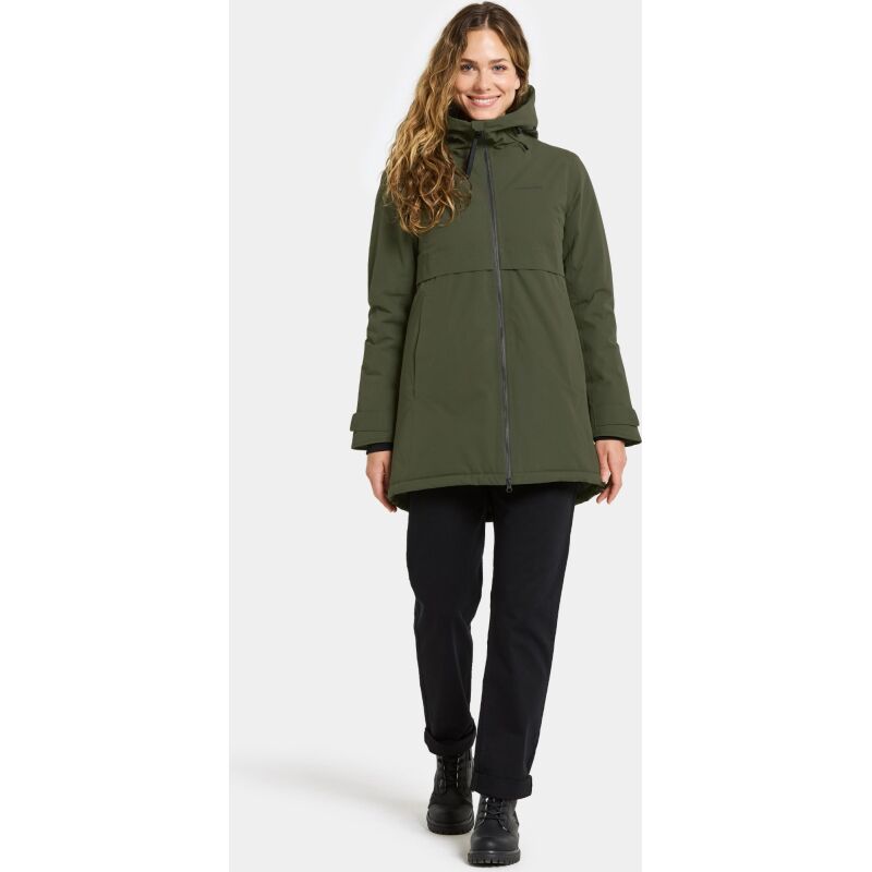 Didriksons Helle Women's Parka 6 Deep Green