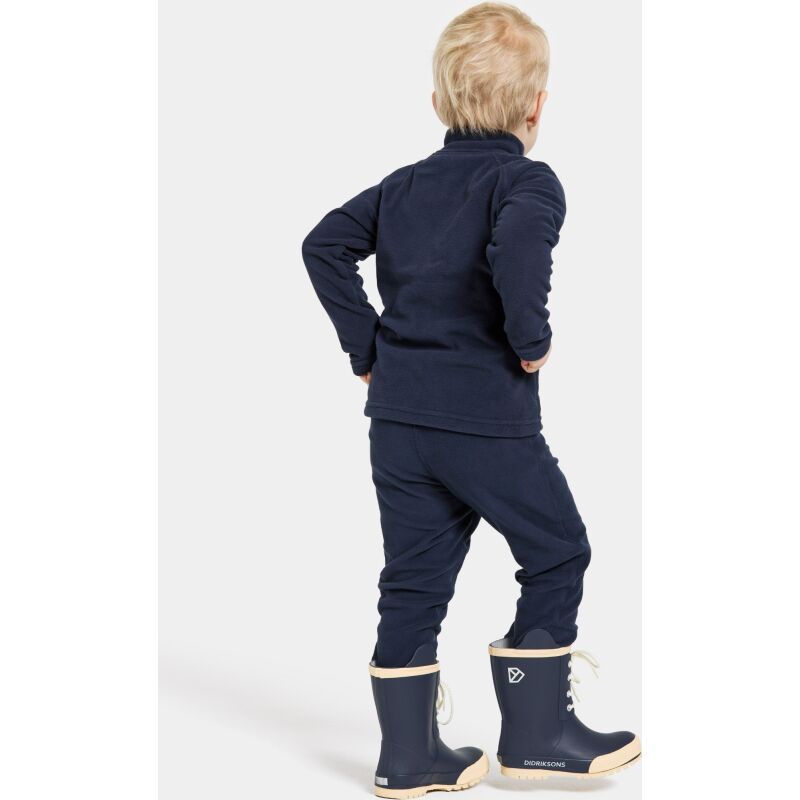 Didriksons Monte Kid's Full-Zip 10 Navy