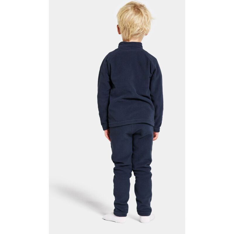 Didriksons Monte Kid's Full-Zip 10 Navy