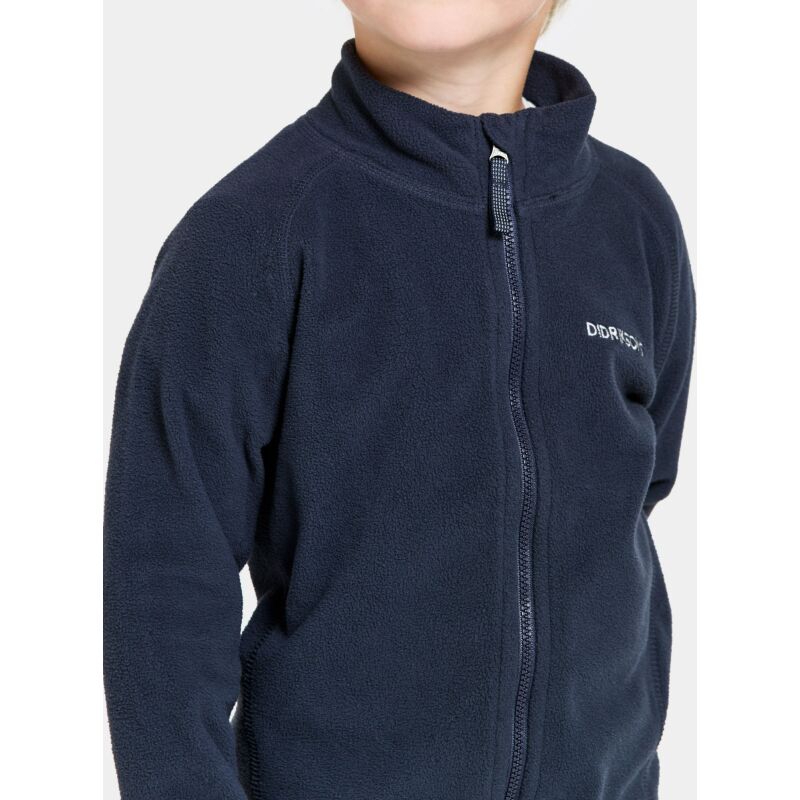 Didriksons Monte Kid's Full-Zip 10 Navy