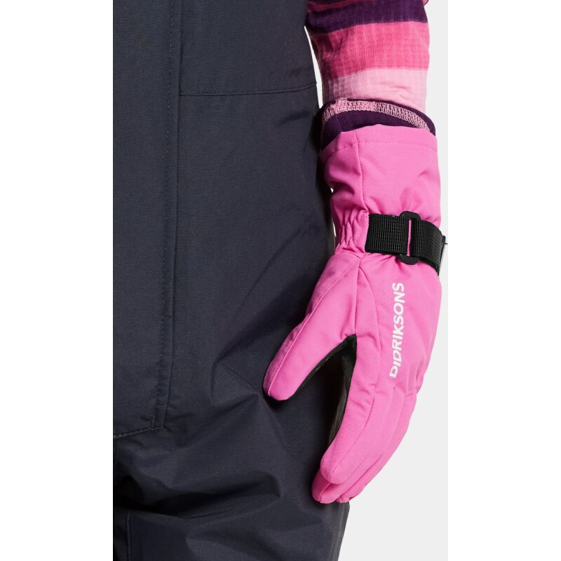 Didriksons Biggles Kid's Gloves 3 Sweet pink