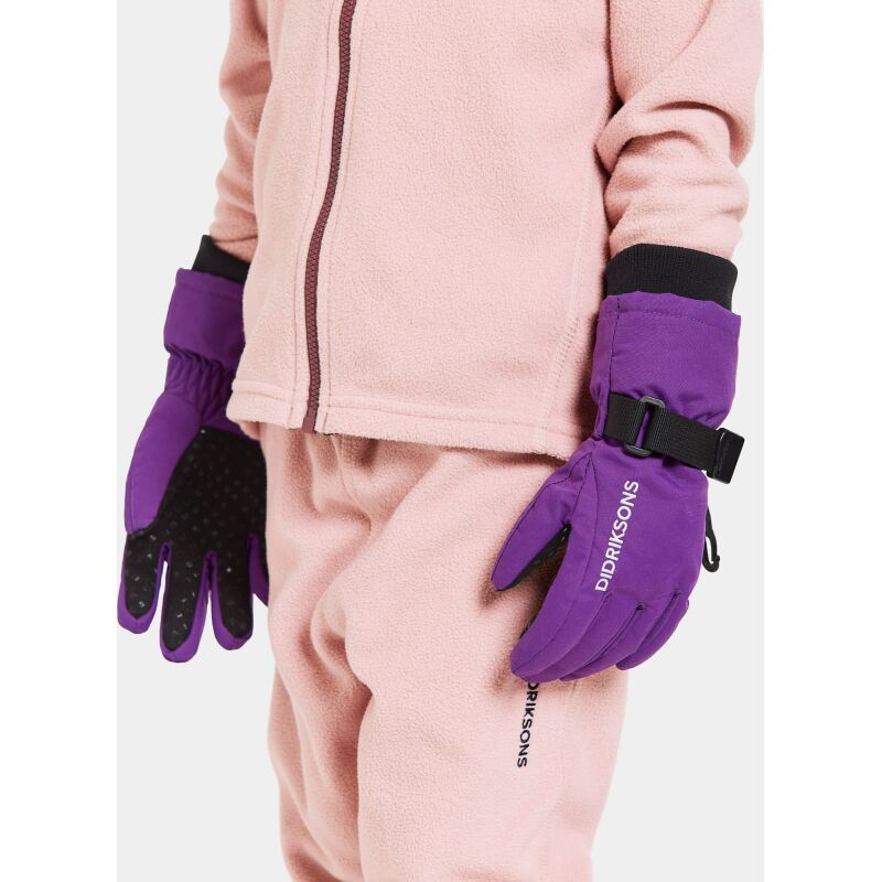 Didriksons Biggles Kid's Gloves 3 Royal Purple