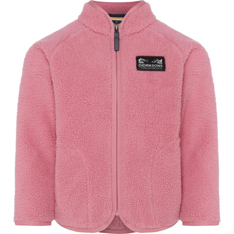 Didriksons Gibbs Kid's Full-Zip 2 Heather Pink