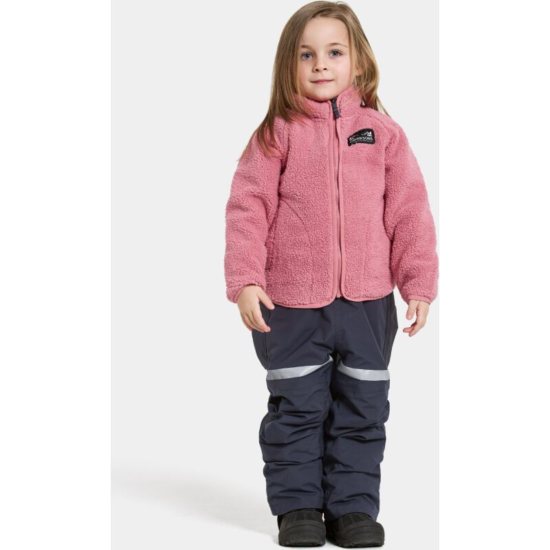 Didriksons Gibbs Kid's Full-Zip 2 Heather Pink