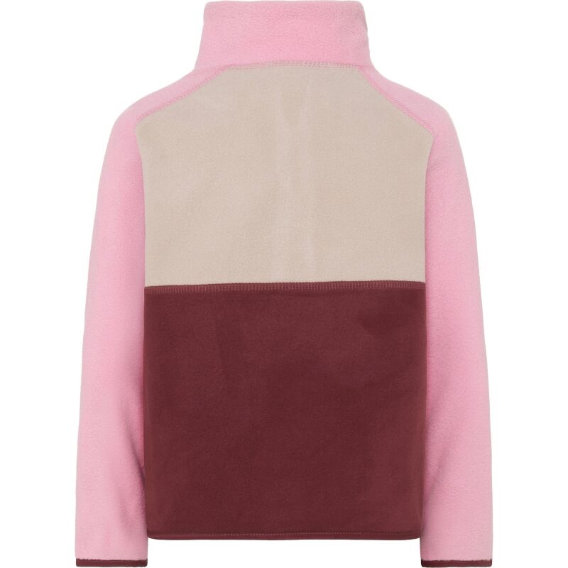 Didriksons Monte Kid's Half Button 4 Anemon Red