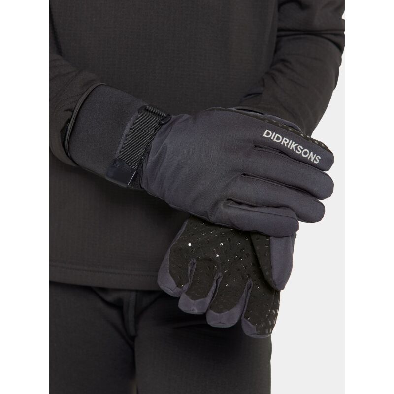 Didriksons Lovas Five Finger Glove 2 Black