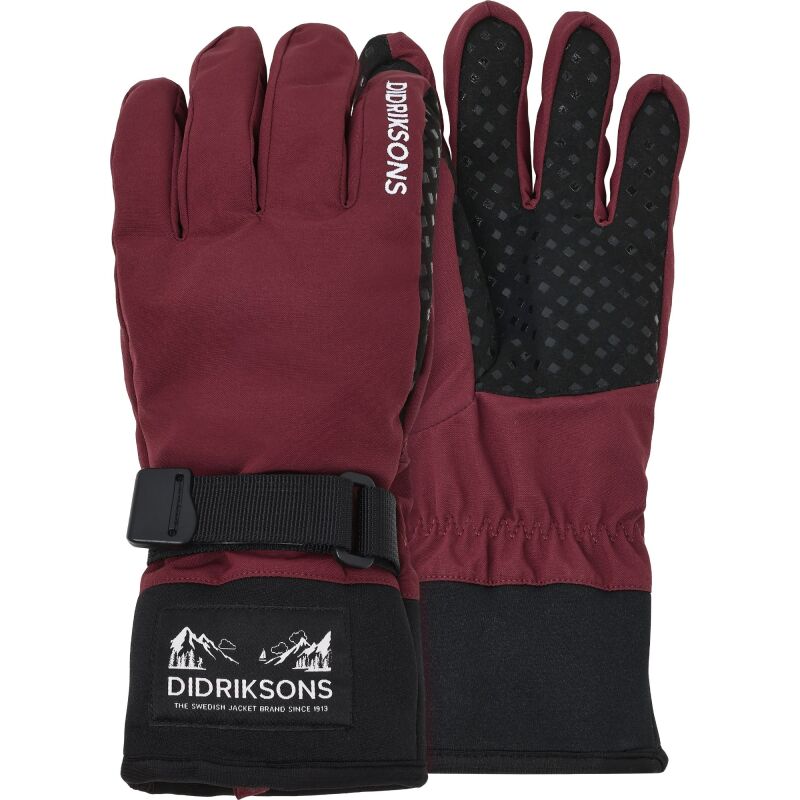 Didriksons Lovas Five Finger Glove 2 Anemon Red