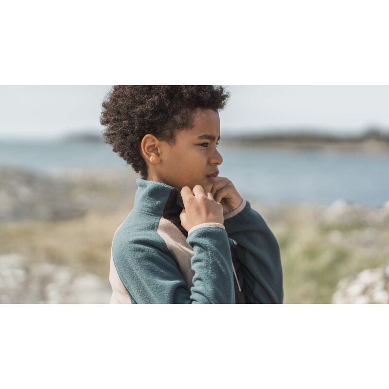 Didriksons Yokto Kid's Half Button 2 Star blue