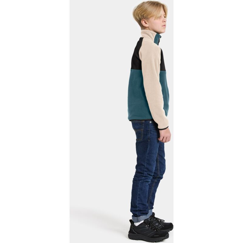 Didriksons Yokto Kid's Half Button 2 Star blue