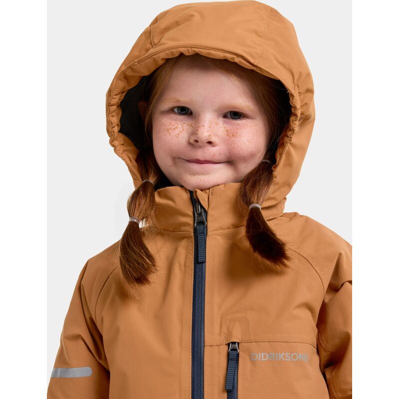Didriksons Falken Kid's Jacket Almond Tree