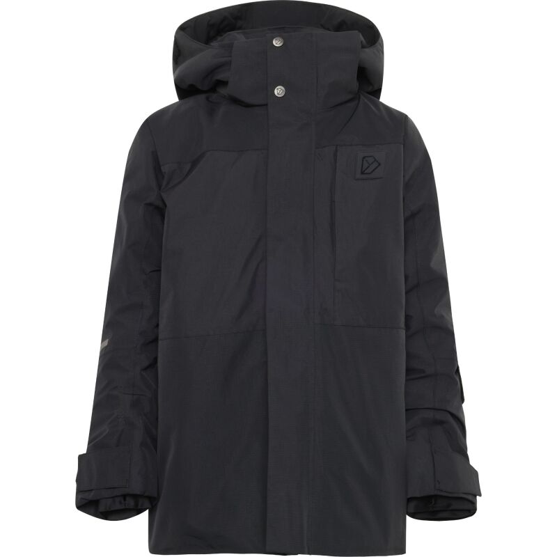 Didriksons Gabbro Kid's Jacket Black