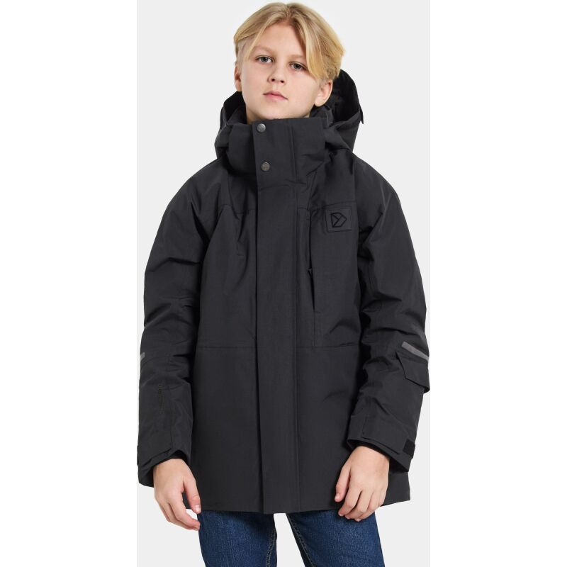 Didriksons Gabbro Kid's Jacket Black