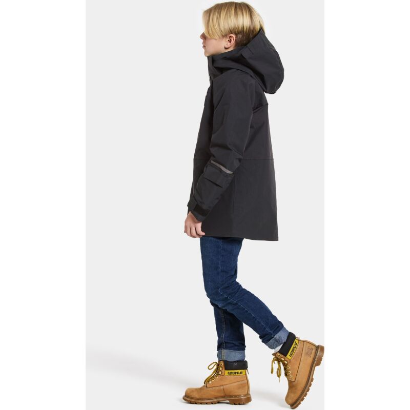 Didriksons Gabbro Kid's Jacket Black