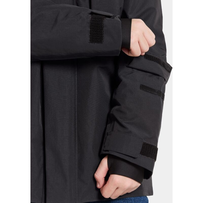 Didriksons Gabbro Kid's Jacket Black