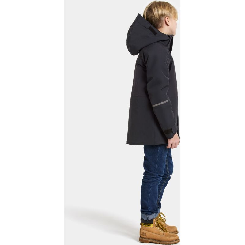 Didriksons Gabbro Kid's Jacket Black