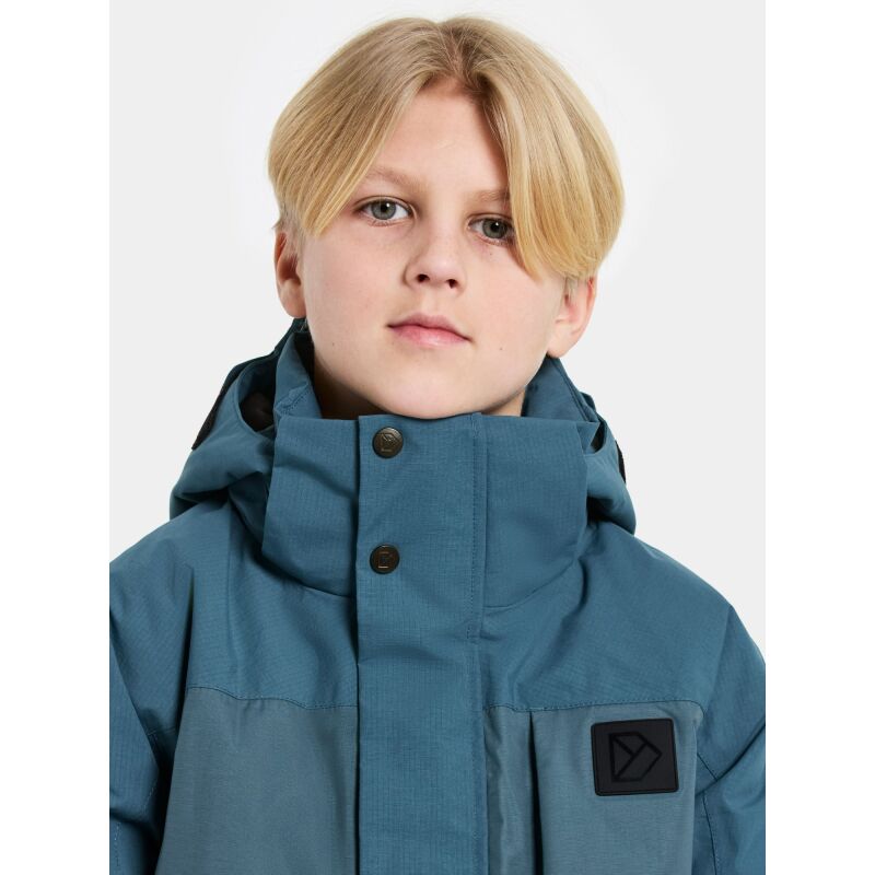Didriksons Gabbro Kid's Jacket Star blue
