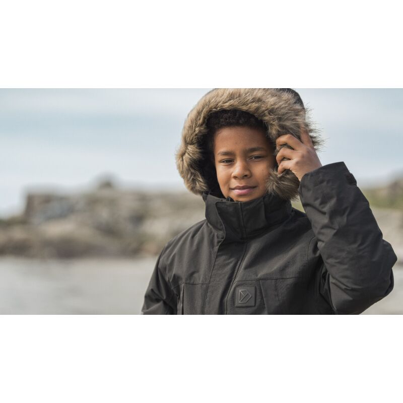 Didriksons Sylvin Kid's Parka Black