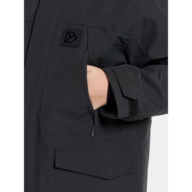 Didriksons Sylvin Kid's Parka Black