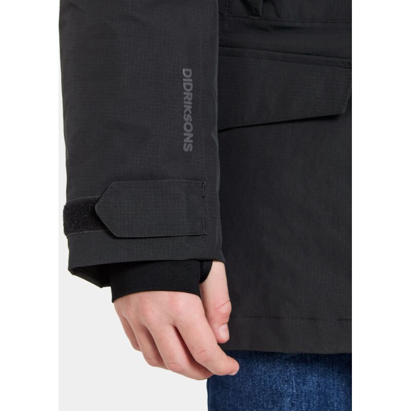 Didriksons Sylvin Kid's Parka Black