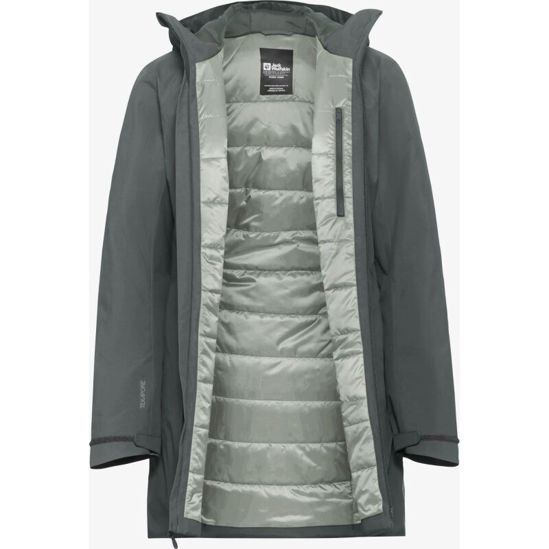 Jack Wolfskin Heidelstein Insulated Jacket Women's Slate Green