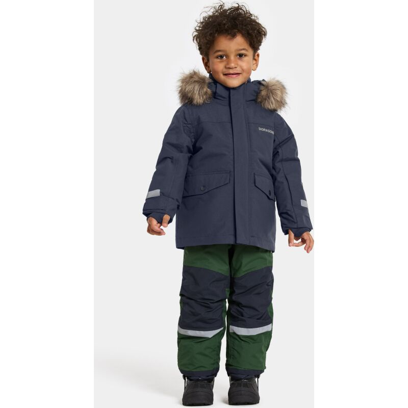 Didriksons Bjärven Kids' Parka 4 Navy