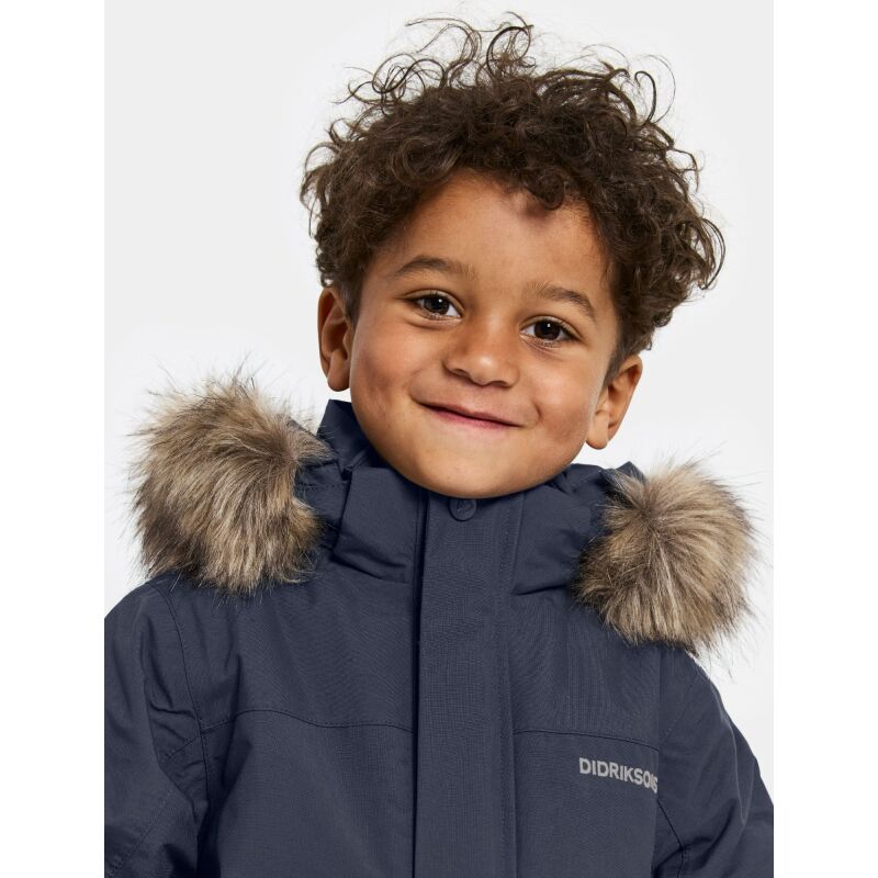 Didriksons Bjärven Kids' Parka 4 Navy