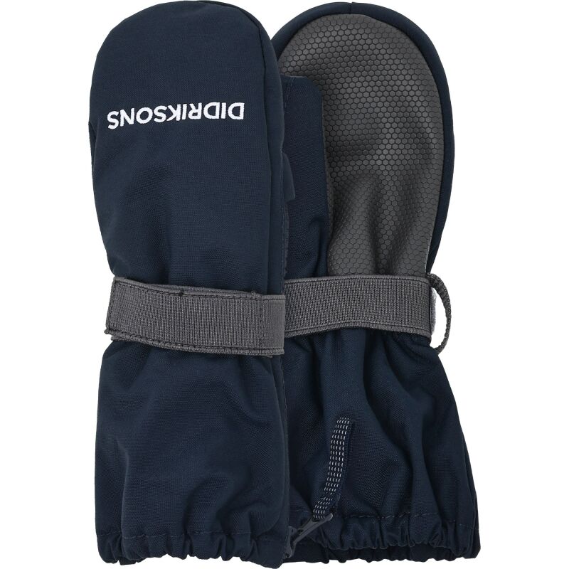 Didriksons Biggles Kid's Zip Mittens 8 Navy