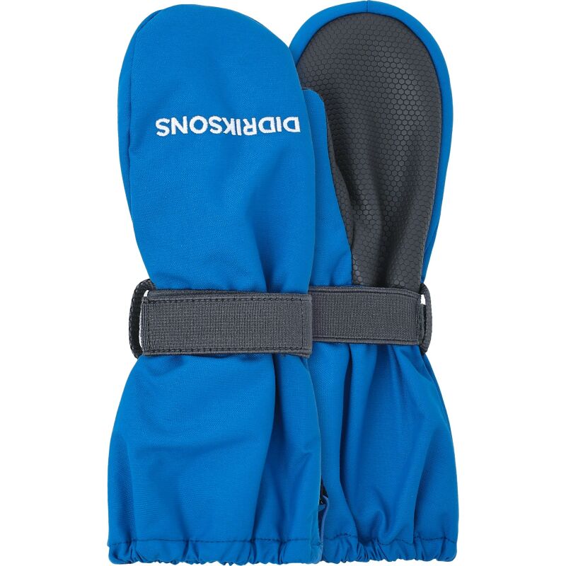 Didriksons Biggles Kid's Zip Mittens 8 Sapphire Blue