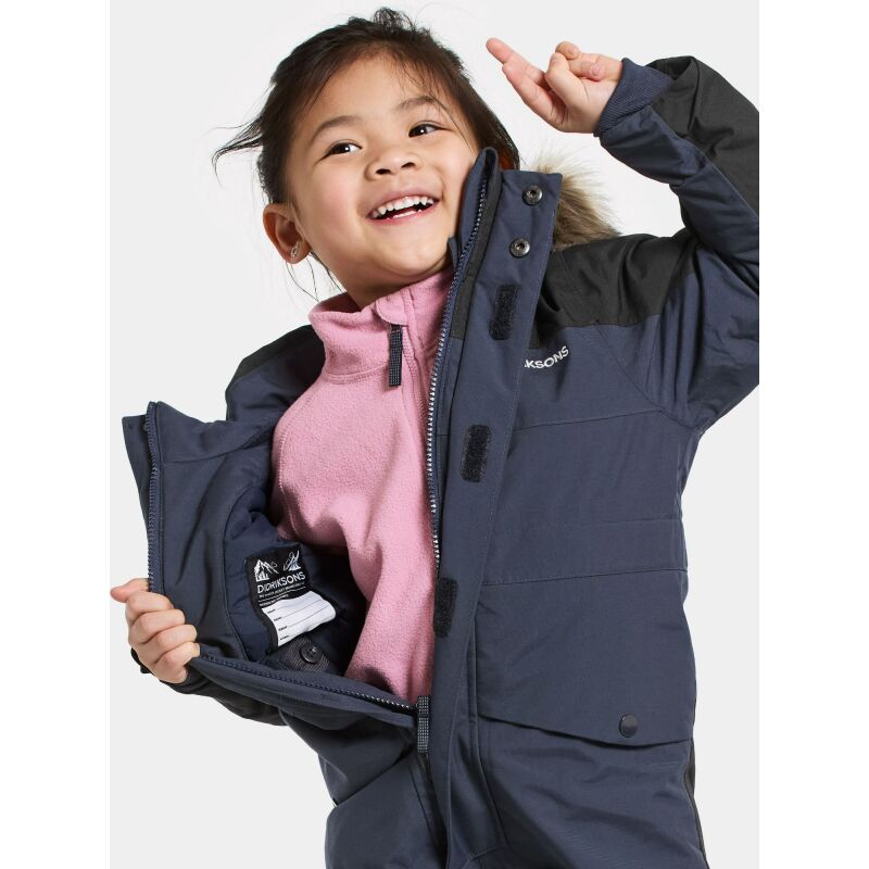 Didriksons Bjärven Kids' Cover 4 Navy