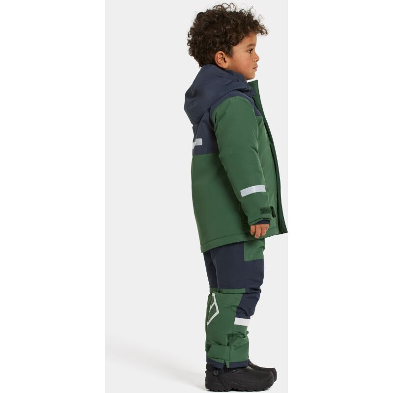 Didriksons Skare Kid'S Set Pine Green