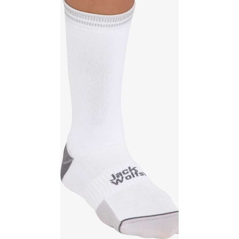 Jack Wolfskin Prelight Sock Classic Cut White