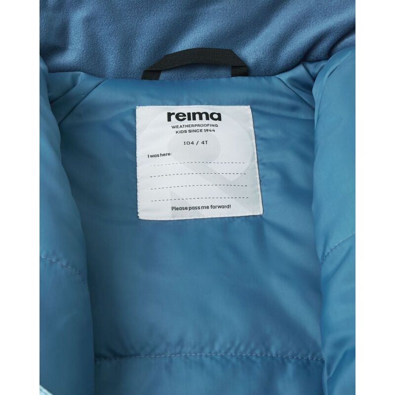 REIMA ReimaTec Waterproof Winter Overall Kurikka 5100131B Blue Ocean