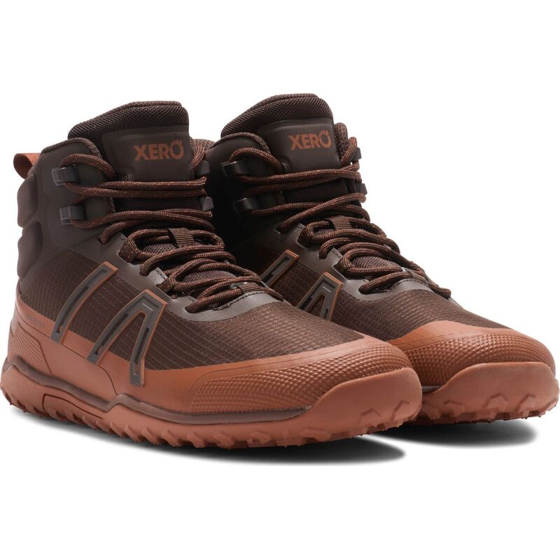 Xero Shoes Barefoot Scrambler Trail Mid WP Men's Java Brown / Mocha Bisque