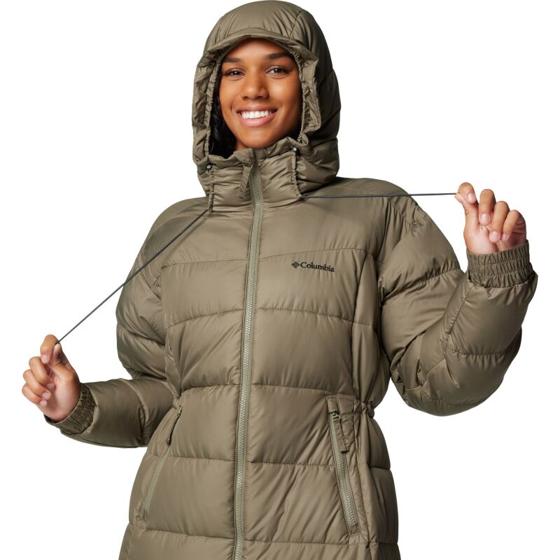Columbia Pike Lake II Long Jacket Women's Stone Green