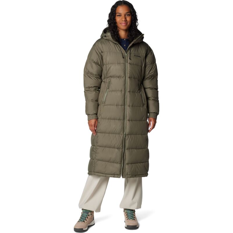 Columbia Pike Lake II Long Jacket Women's Stone Green