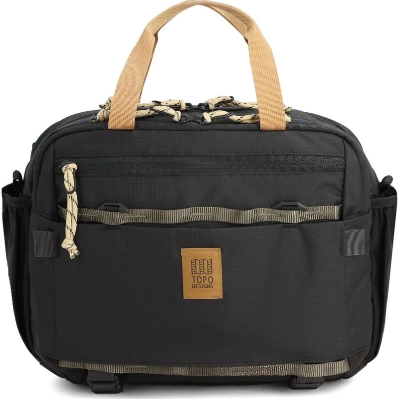 TOPO Designs Mountain Cross Bag Black / Neutral