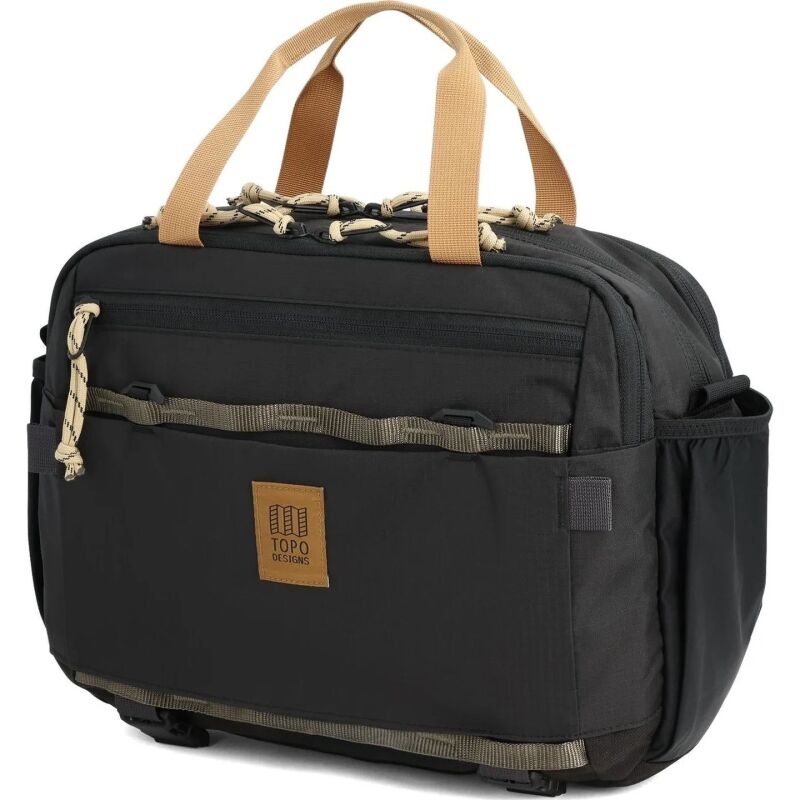 TOPO Designs Mountain Cross Bag Black / Neutral