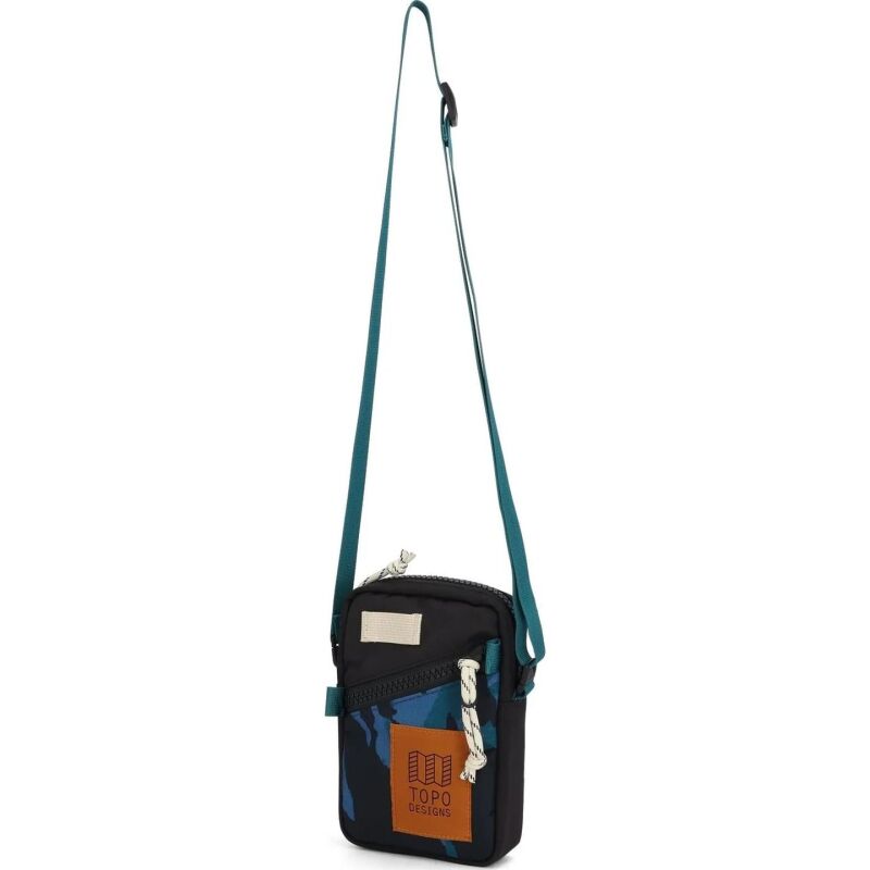 TOPO Designs Mini Shoulder Bag Black / Tectonic