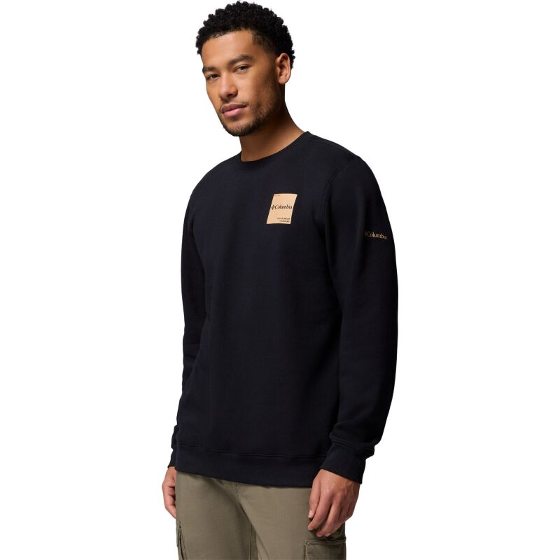 Columbia Trek Crew Men's Black, Boxy Brand