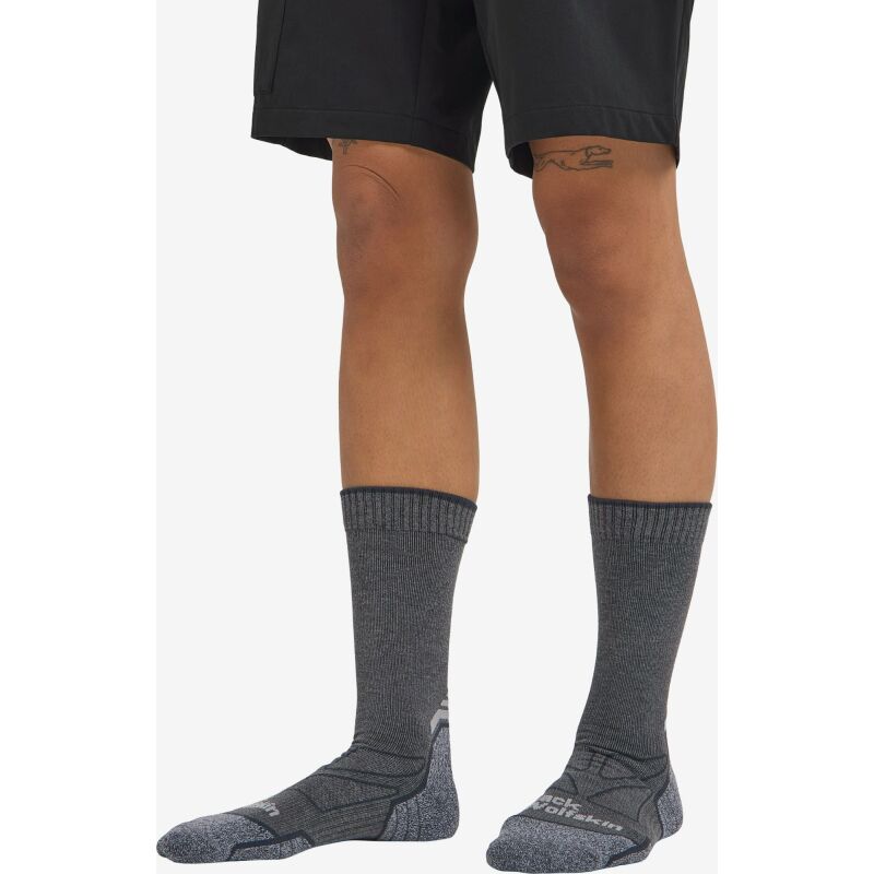 Jack Wolfskin Vojo Light Sock Classic Cut Dark Grey