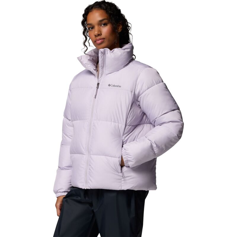 Columbia Puffect II Full Zip Jacket Women's Lavender Pearl