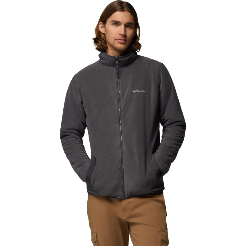 Columbia Winter Pass Reversible Fleece Men's Shark, Peaked Tonal