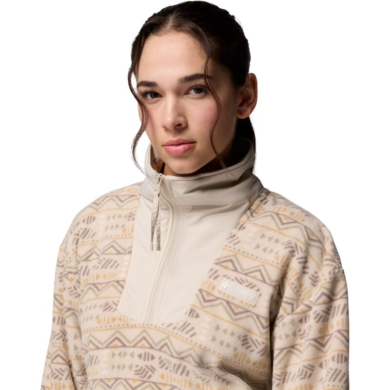 Columbia Sequoia Grove Printed Half Zip Women's Dark Stone Horizons