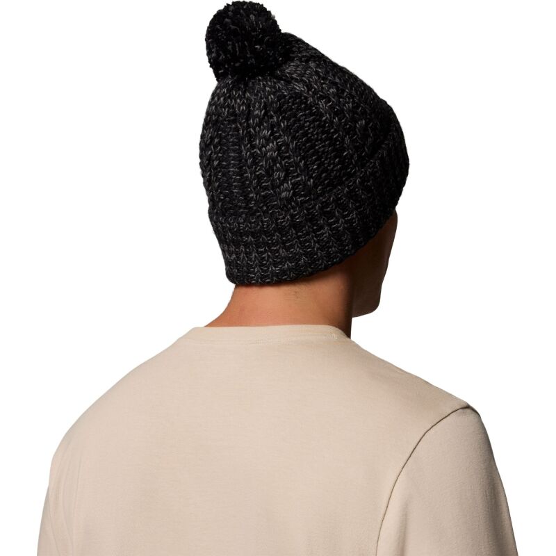Columbia Cozy Ridge Beanie Black, City Grey Marled